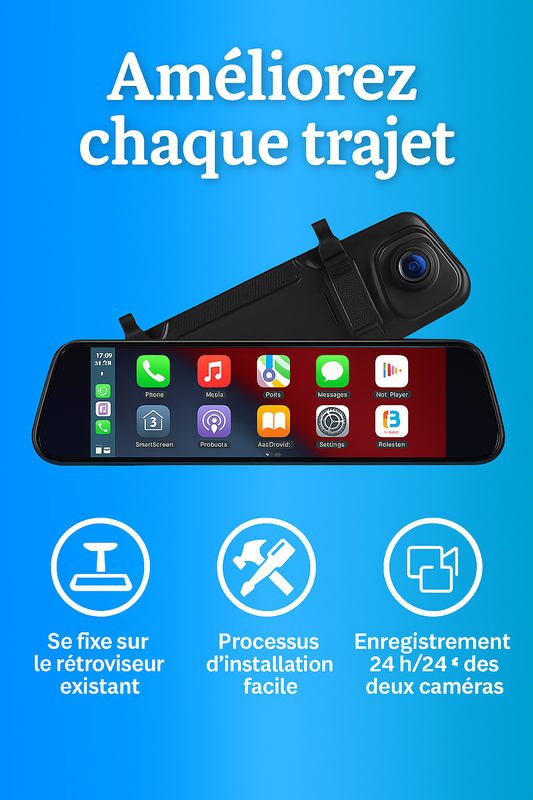 Caméra intelligente DriveSync™ 9,66" 1080p